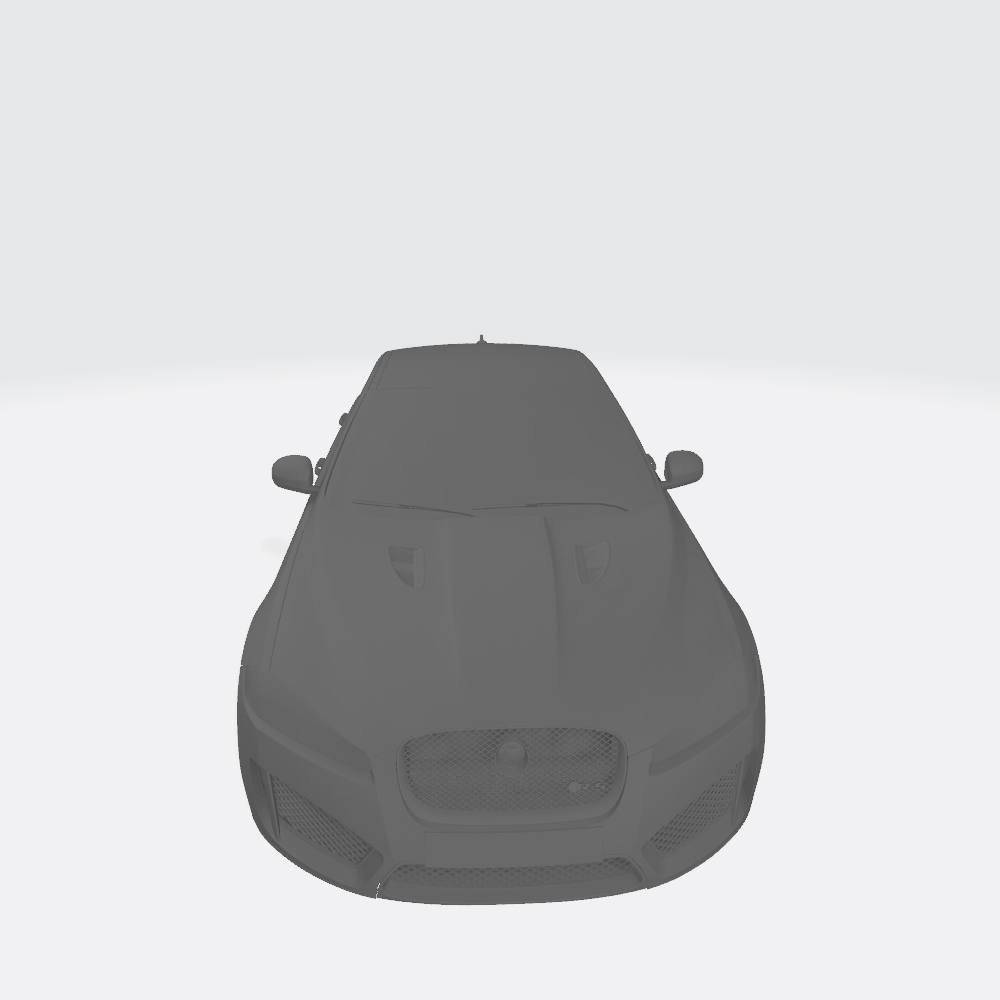 Free STL file Jaguar XFRS 2014・3D printing model to download・Cults
